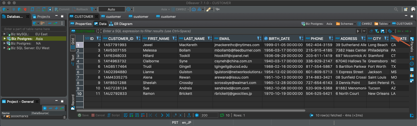 Refresh Database Table