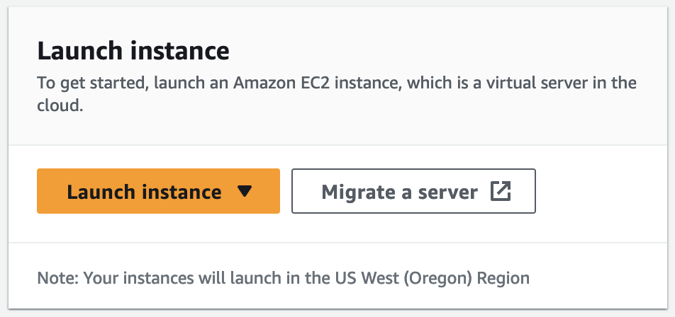 Launch Instance